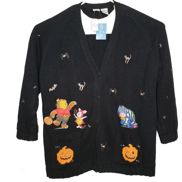 Pooh Disney Teacher Halloween Sweater 